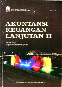 Image of Akuntansi keuangan lanjutan II