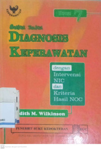Image of Buku Saku Diagnosis Keperawatan: Dengan Intervensi NIC dan Kriteria Hasil NOC