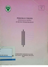 Image of Pedoman Teknis Kesehatan Matra di Bumi Perkemahan