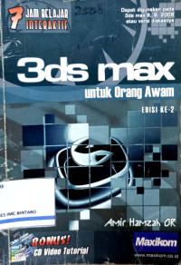 Image of 3ds max untuk orang awam