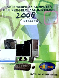 Image of Keterampilan komputer dan pengelolaan informasi