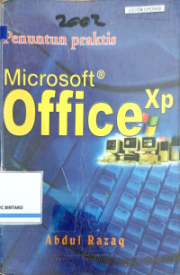 Image of Penuntun praktik Microsoft office Xp