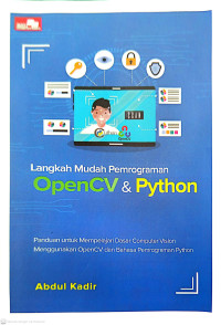 Image of Langkah mudah pemrograman opencv dan python
