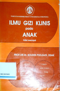 Image of Ilmu Gizi Klinis pada Anak