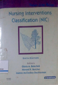 Image of Nursing Interventions Classification (NIC)