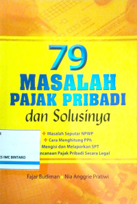 Image of 79 masalah pajak pribadi dan solusinya