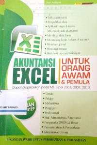 Image of Akuntansi Excel untuk orang awam & pemula