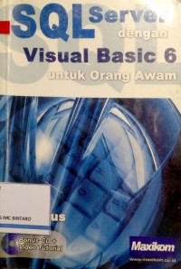 Image of SQL Server dengan visual basic 6 untuk orang awam