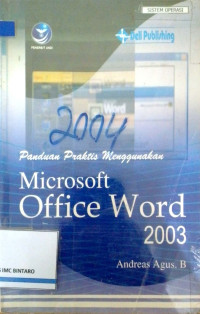 Image of Panduan praktis menggunakan Microsoft Office Word 2003