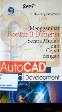 Image of Menggambar Kontur 3 Dimensi secara Mudah dan Cepat dengan AutoCAD Land Development 2000i