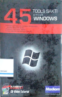 Image of 45 Tools Sakti untuk Windows