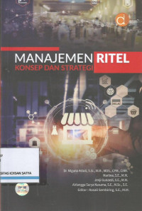 Image of Manajemen ritel : konsep dan strategi