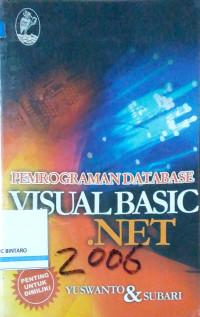 Image of Pemrograman Database Visual Basic .Net