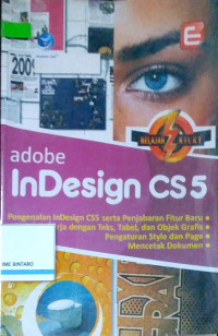 Image of Seri Belajar Kilat: Adobe InDesign CS5