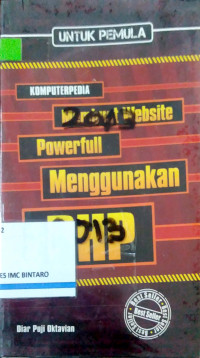 Image of Komputerpedia Membuat Website Powerfull Menggunakan PHP