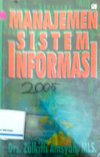 Image of Manajemen sistem inforrmasi