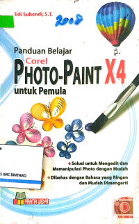 Image of Panduan belajar corel photo paint X4 untuk pemula
