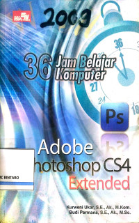 Image of 36 Jam belajar komputer Adobe photoshop extended