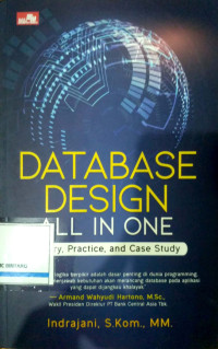 Image of Database design all in one