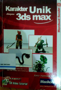 Image of Karakter unik dengan 3ds max