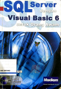 Image of SQL  Server dengan visual basic 6 untuk orang awam
