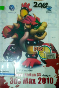 Image of Modeling karakter Animasi Kartun 3D deangan 3ds Max 2010
