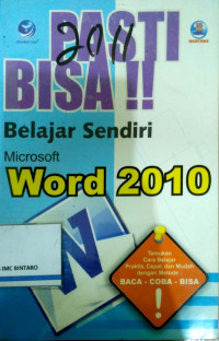 Image of Pasti bisa belajar sendiri Microsoft Word 2010