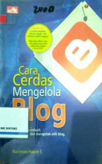 Image of Cara cerdas mengelola Blog