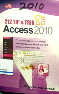 Image of 212 TIP & TRIK Microsoft Access 2010