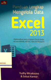 Image of Panduan Lengkap Mengelola Data Excel 2013