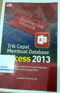 Image of Trik cepat membuat Database Access 2013