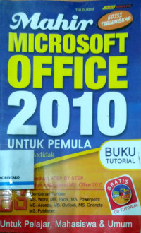 Image of Mahir Microsoft Office 2010 untuk pemula