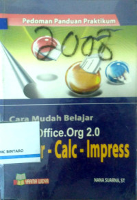 Image of Cara mudah belajar office org 2.0 Writer - Calc - Impress