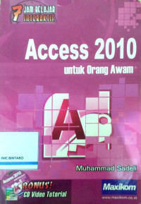 Image of Access 2010 untuk orang awam