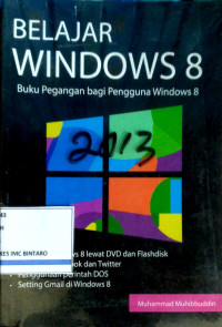 Image of Belajar Windows 8