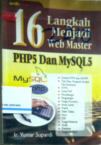 Image of 16 Langkah Menjadi Web Master PHP dan MYSQL
