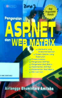 Image of Pengenalan ASP.NET dan WEB MATRIX
