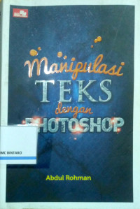 Image of Manipulasi Teks dengan Photoshop