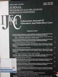 Image of Jurnal pendidikan dan pelayanan kebidanan indonesia