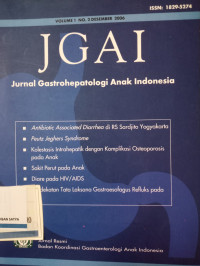 Image of Jurnal gastrohpetologi anak indonesia