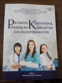 Image of Promosi kesehatan & pendidikan kesehatan dalam keperawatan