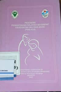 Image of Pedoman pemantauan wilayah setempat kesehatan ibu dan anak