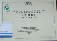 Image of Buku petunjuk pengisian kartu menuju sehat usia lanjut