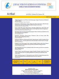 Image of [E-JOURNAL] JNKI (JURNAL NERS DAN KEBIDANAN INDONESIA) (INDONESIAN JOURNAL OF NURSING AND MIDWIFERY)